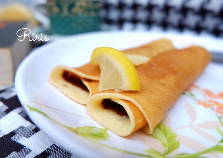 Resep Pancake roll (dadar gulung) yang simpel
