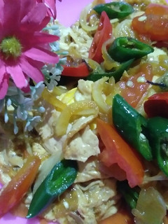 Foto resep Ceplok telur pedas manis