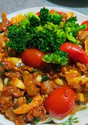 意大利肉醬麵【簡易版】 的食譜成品照片