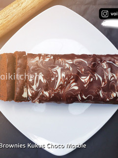 Foto resep Brownies Kukus Choco Marble