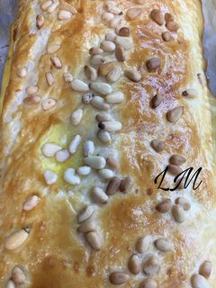 Una foto de Empanada de cebolla frita