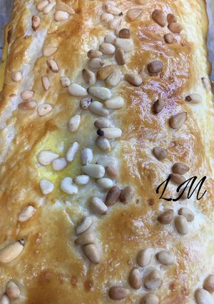 Una foto de Empanada de cebolla frita