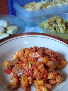 Foto resep Sambal Goreng Kentang feat Bakso 😱