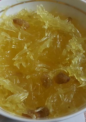 A picture of Raw papita plastic chutney.
