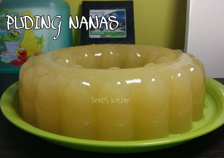 Resep Puding Nenas Anti Gagal