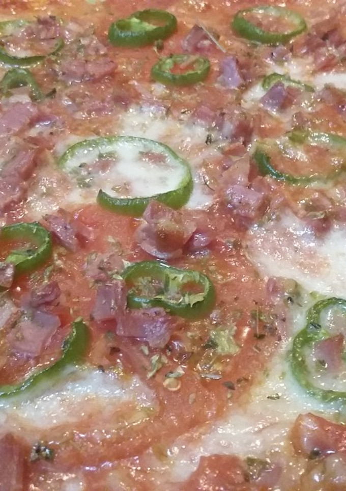 Una foto de Pizza serrana