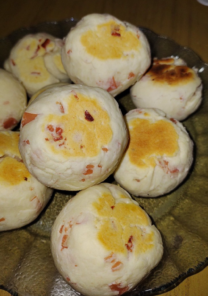 Una foto de Pancitos saborizados de jamón y queso 🤤
