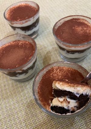 Foto resep Choco Lasagna - Choco Cheese Oreo