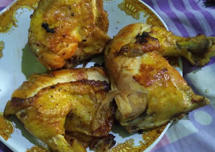 Bagaimana Menyiapkan Ayam goreng bumbu bacem presto yang Enak