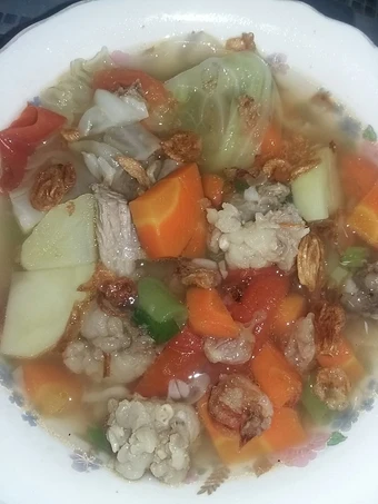 Langkah Gampang Membuat Resep Sup sayur dan daging sapi Anti Ribet, Lezat