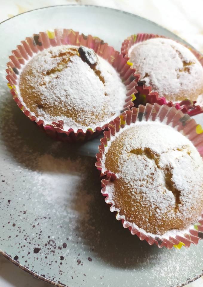 Ніжні кекси з родзинками 🧡