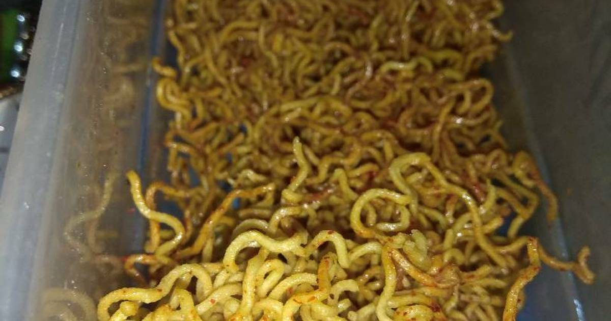 3 644 Resep Cemilan Mie Kriuk Pedas Enak Dan Mudah Cookpad