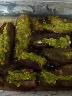 صورة لوصفة باذنجان مخلل