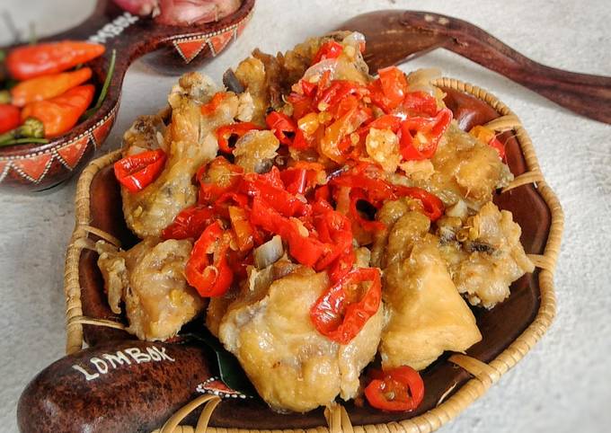 Ayam sambal jahe flobamora