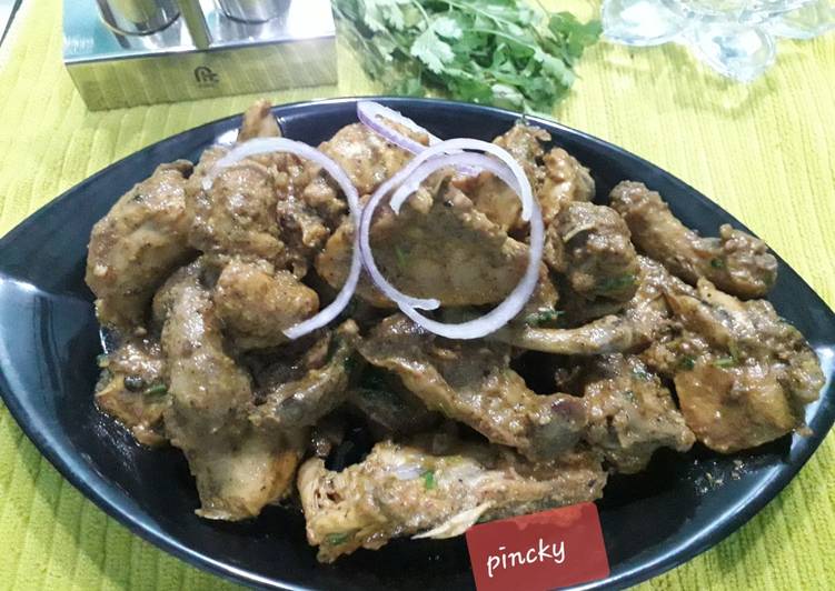 Dry dhi chicken