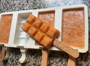 Une photo de Glace Sorbet Fruitée 🍑abricot🍑