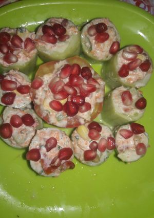 A picture of Cucumber pockets.