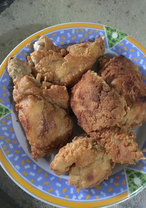 Foto resep Ayam goreng tepung