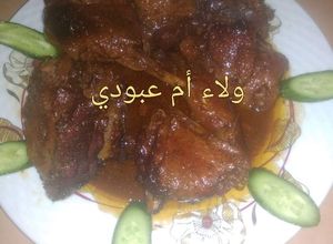 صورة لوصفة قطع البط باليوسفي أو البرتقال والصويا صوص