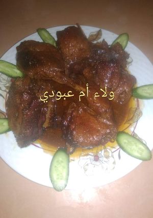 صورة لوصفة قطع البط باليوسفي أو البرتقال والصويا صوص