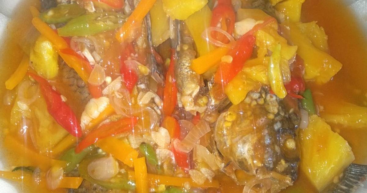 Resep Ikan nila asam manis saori oleh MasakHeboh - Cookpad