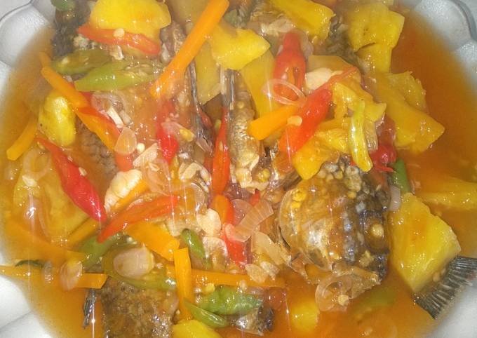 Resep Ikan Nila Asam Manis Saori Oleh Masakheboh Cookpad