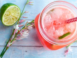 Agua fresca à la pastèque et au citron vert