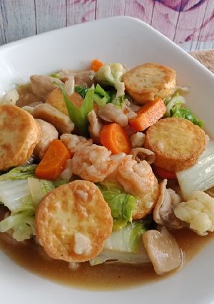 Foto resep Sapo Tahu Seafood