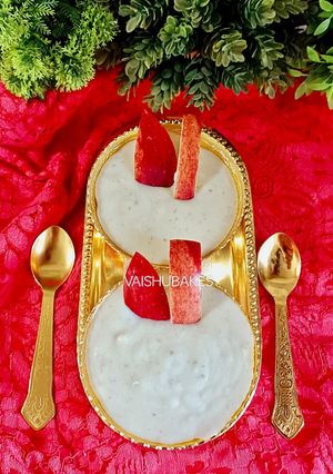A picture of Instant Apple Oats Rabdi.