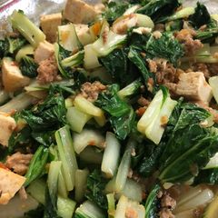 Grandma’s Sautéed Bok Choy w/ Tofu A picture of Grandma’s Sautéed Bok Choy w/ Tofu.