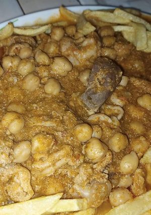 صورة لوصفة دوارة جزائرية بالحمص