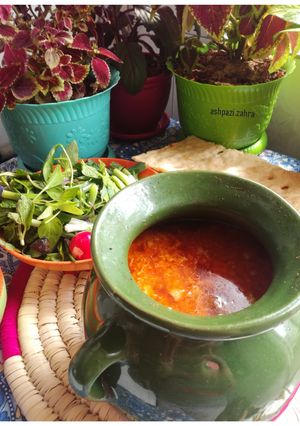 عکسی از دستور آبگوشت