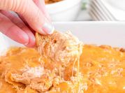 A picture of crockpot buffalo dip