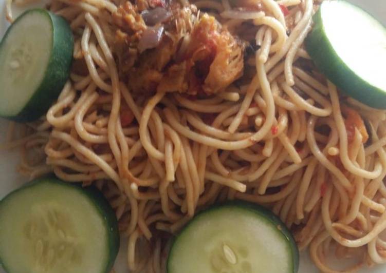 Easiest Way to Royal Yummy Spaghetti #myhubby&#39;sfavourite