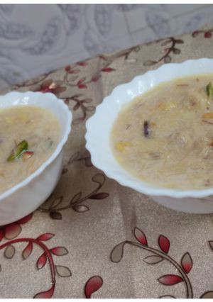 A picture of Sheer Khurma.