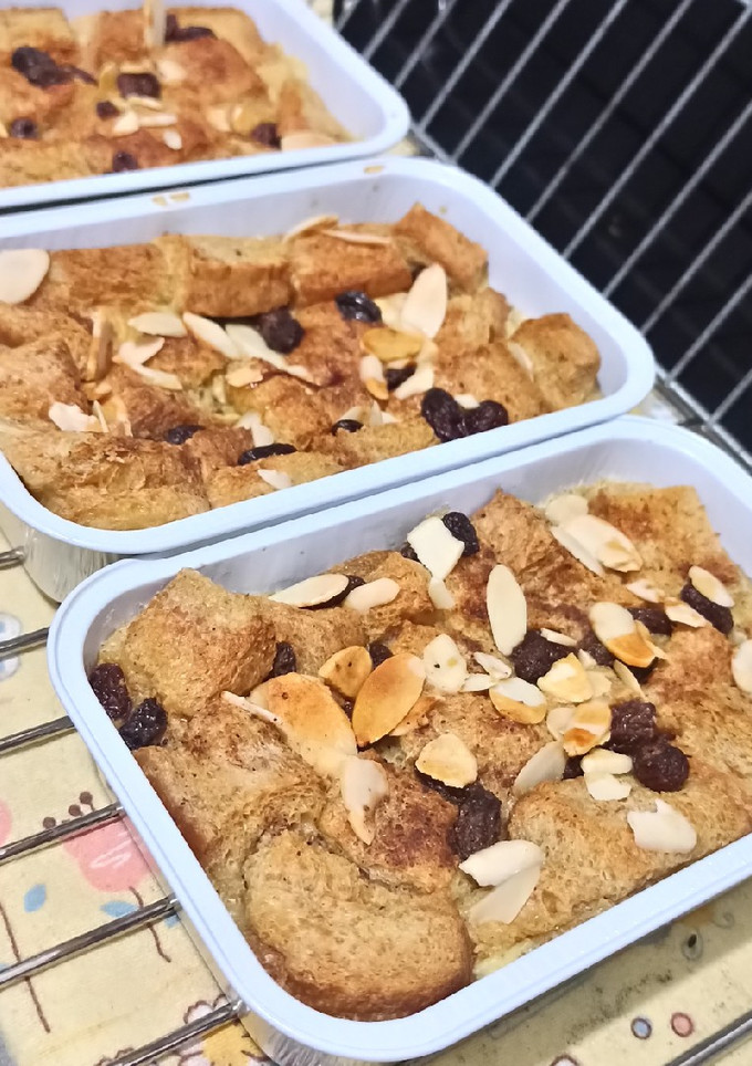 Foto resep Bread Pudding (puding roti)
