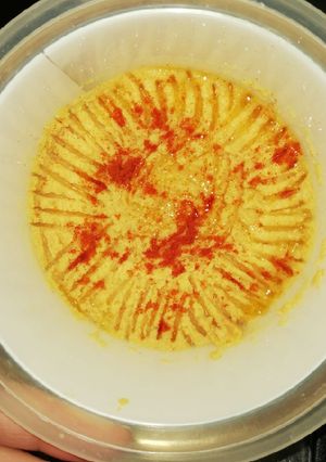 Una foto de Hummus de garbanzos. Receta Árabe