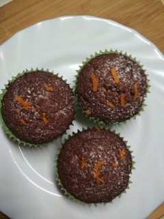 Narancsos csokis muffin recept fotója