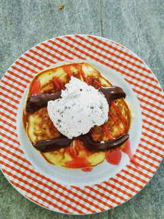Foto resep Simple Ice Cream Pancake