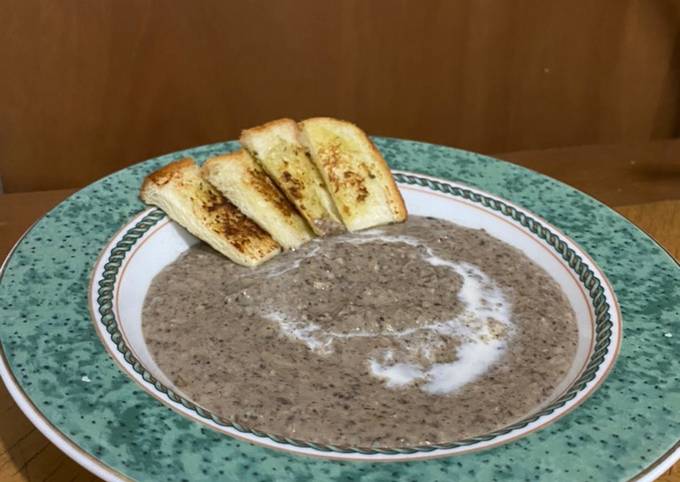 Resep Creamy Mushroom Soup Oleh Nabila Arie Cookpad