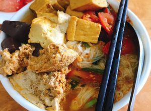 Hình của món Bún Riêu cua đồng.