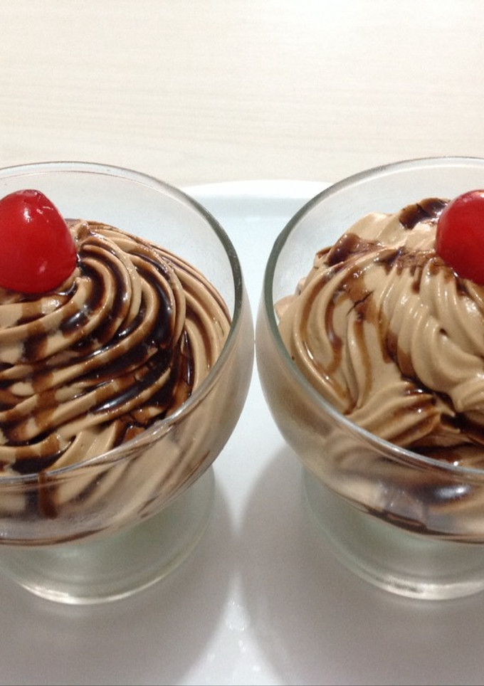 Una foto de Copa de Mousse de Dulce de Leche