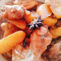 A picture of Semur ayam (menu anak).