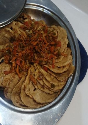 صورة لوصفة الرغفان ولا الرغيف بالسمن والكشنه