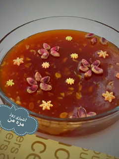 عکسی از دستور حلوای ساگو