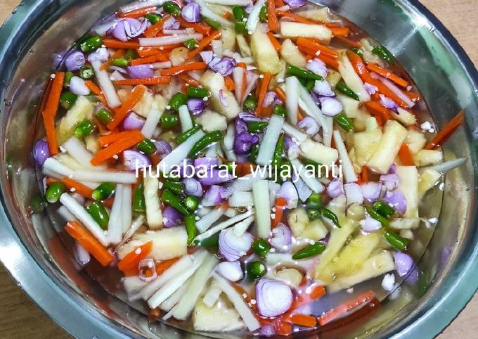 Cara membuat Acar Nanas,timun& wortel Cara membuat Acar Nanas,timun& wortel