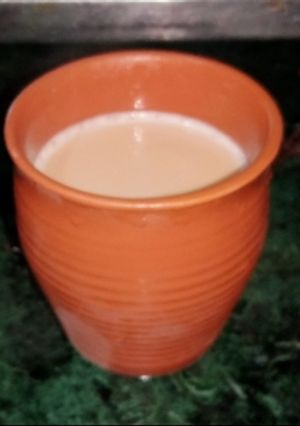 A picture of Masala tea.