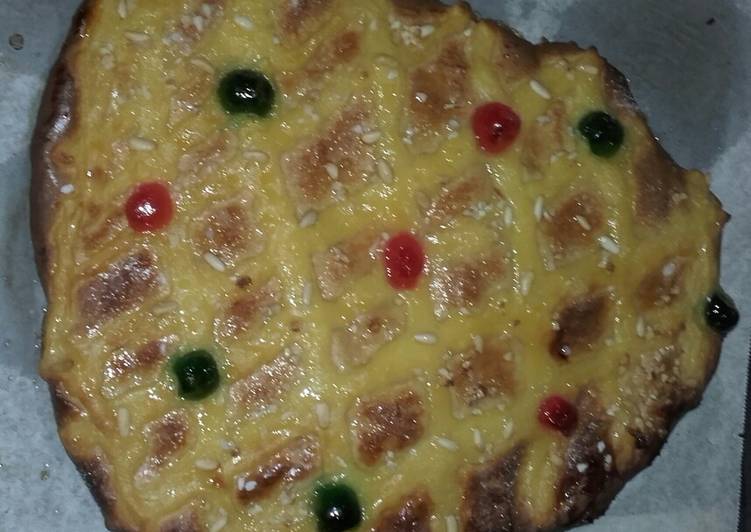 Coca de briox fácil y rápida