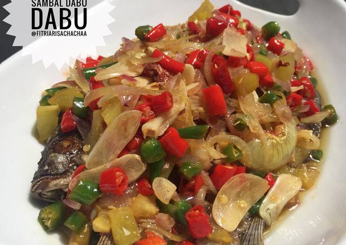 Resep Ikan Bakar Sambal Dabu-Dabu