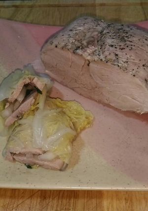 里肌肉火腿白菜捲 的食譜成品照片